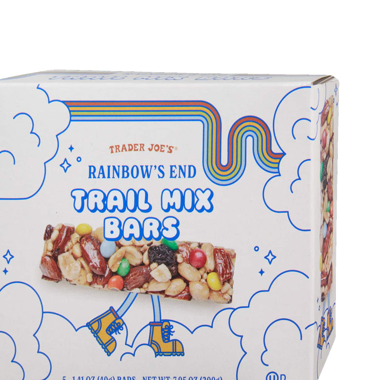 Rainbow's End Trail Mix Bars 1.41 oz Nutty & Energizing
