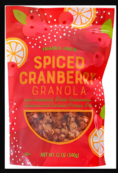 Spiced Cranberry Granola 12 Oz
