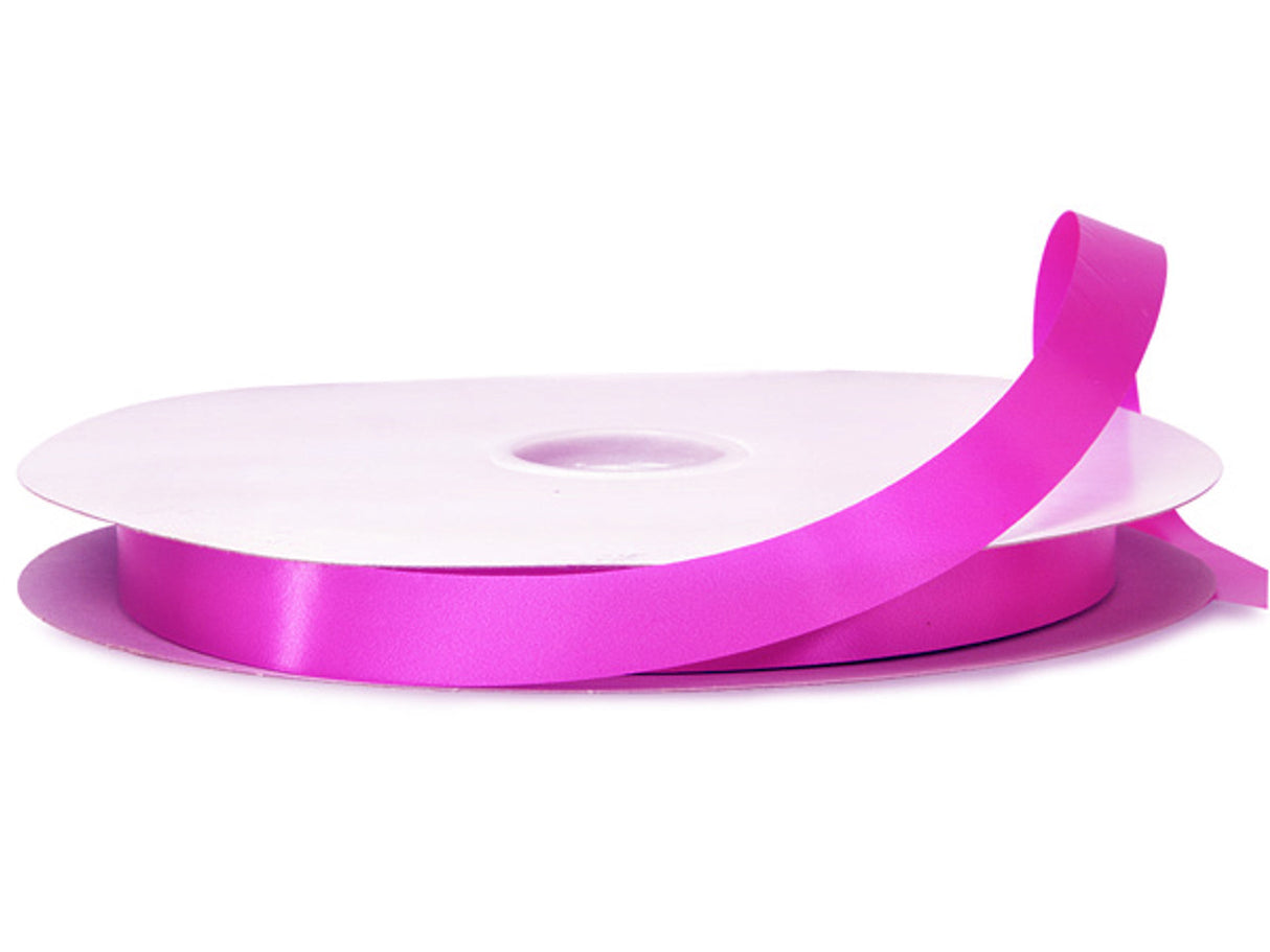 7/8"x100 yard Fuchsia Polyester Satin Gift Ribbon