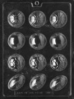 Sports Ball Assortment Chocolate Mold