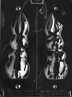 3D Large Hollow Flop Eared Bunny Chocolate Mold
