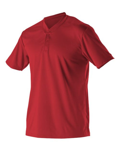 Baseball Two Button Henley Jersey