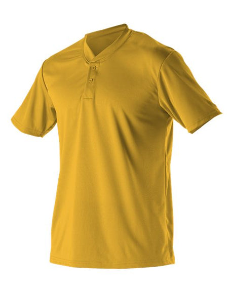 Baseball Two Button Henley Jersey
