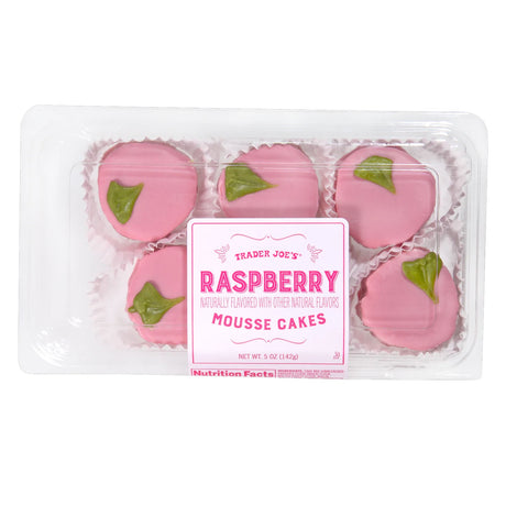 Trader Joe’s Raspberry Mousse Cakes 5 Oz