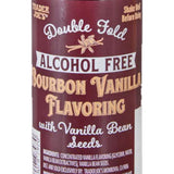 Double Fold Alcohol Free Bourbon Vanilla Flavoring 3.55 fl oz