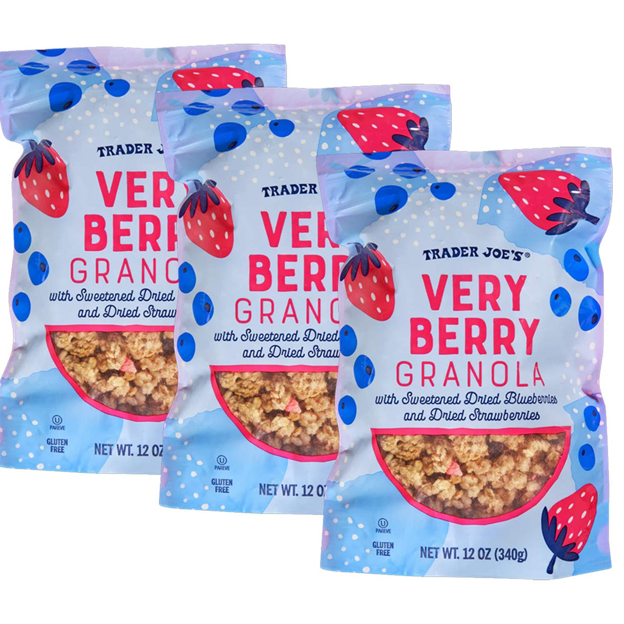 Very Berry Granola 12 Oz