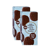 Dark Chocolate Dipped French Butter Cookies /4.76 Oz