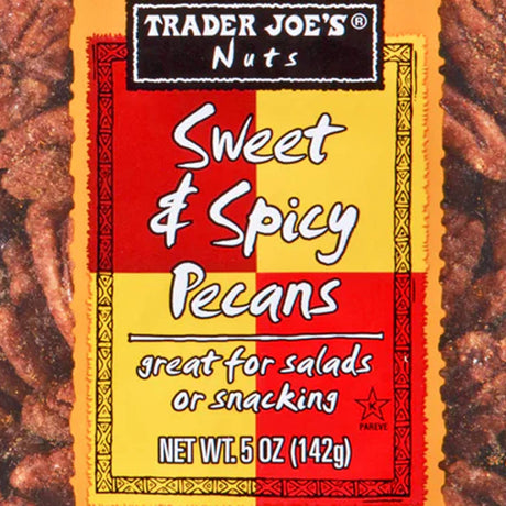 Sweet & Spicy Glazed Pecans – Crunchy Snack with a Kick, 5 oz