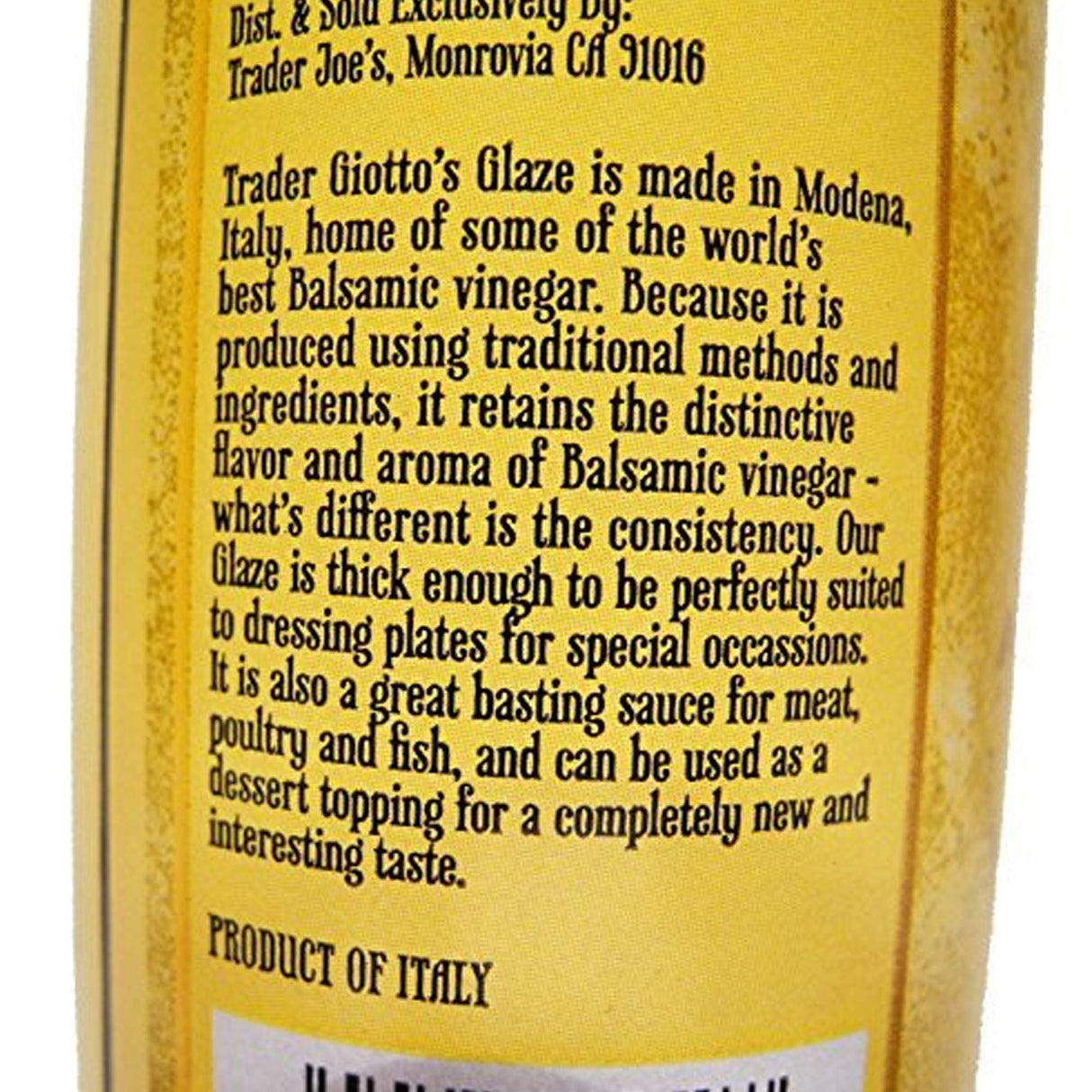 Balsamic Vinegar of Modena 8.5 oz