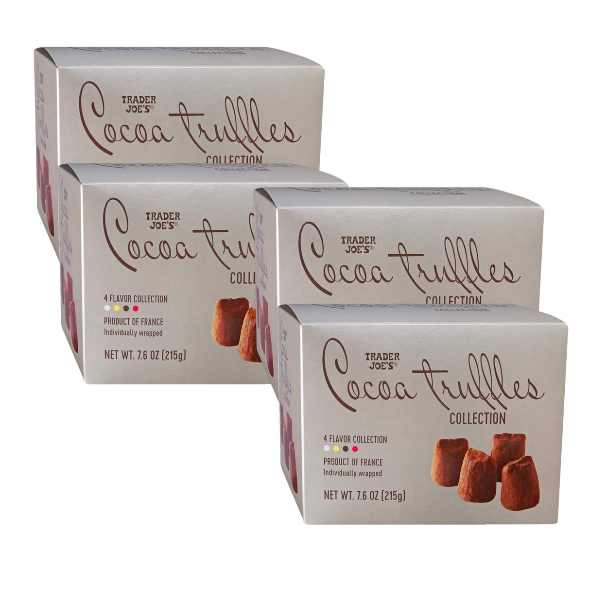 Cocoa Truffles Collection 7.6 Oz Box