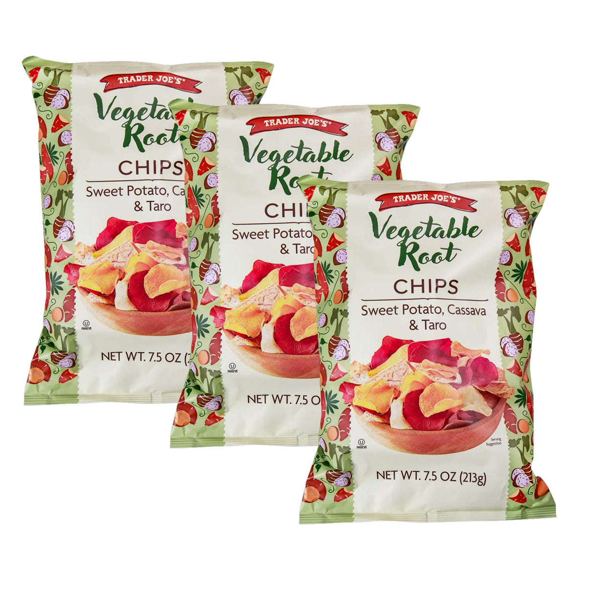 Vegetable Root Chips 7.5 Oz