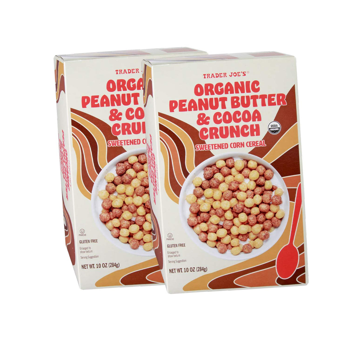 Organic Peanut Butter & Cocoa Crunch 10 oz