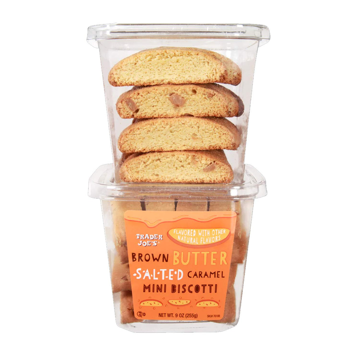 Brown Butter Salted Caramel Mini Biscotti 9 Oz