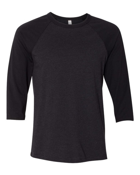 BELLA + CANVAS® Three-Quarter Sleeve Baseball Tee