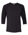 BELLA + CANVAS® Three-Quarter Sleeve Baseball Tee