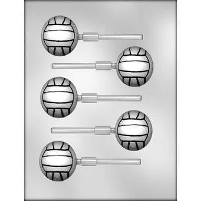 Volleyball Sucker Chocolate Mold
