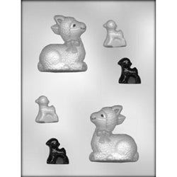 3D Lamb Chocolate Mold (90-2373)
