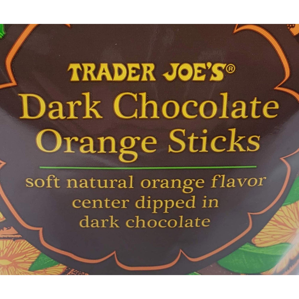 Dark Chocolate Orange Sticks 4 oz