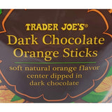 Dark Chocolate Orange Sticks 4 oz