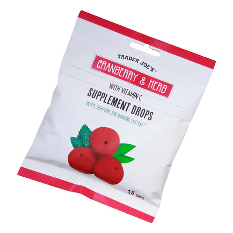 Traders Joe's Cranberry & Herb Supplement Drops