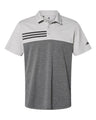 Heathered Colorblocked 3-Stripes Polo