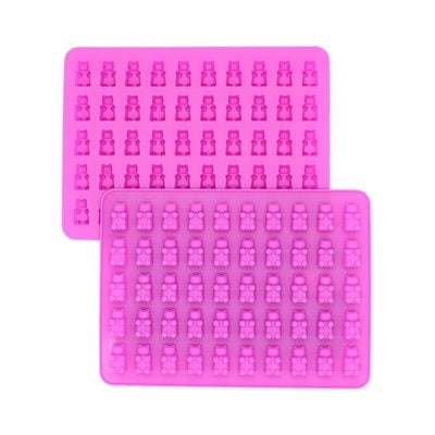 Silicone Gummy Bear Molds - 2 Pack
