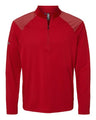 Shoulder Stripe Quarter-Zip Pullover