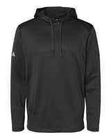 Textured Mixed Media Hooded Sweatshirt