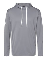 Textured Mixed Media Hooded Sweatshirt