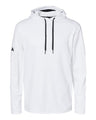 Textured Mixed Media Hooded Sweatshirt
