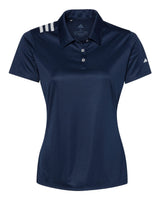 Adidas® Women's 3-Stripes Shoulder Polo