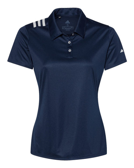 Adidas® Women's 3-Stripes Shoulder Polo