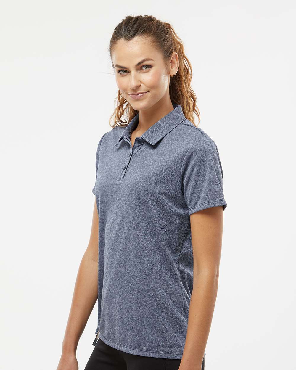 Adidas® Women's Heathered Polo