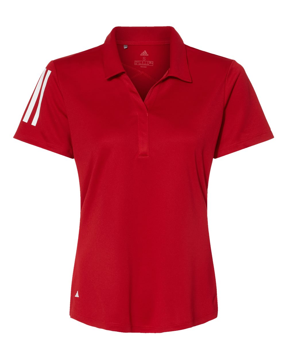 Adidas® Women's Floating 3-Stripes Polo