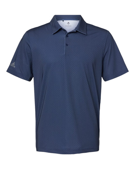 Adidas® Diamond Dot Print Polo