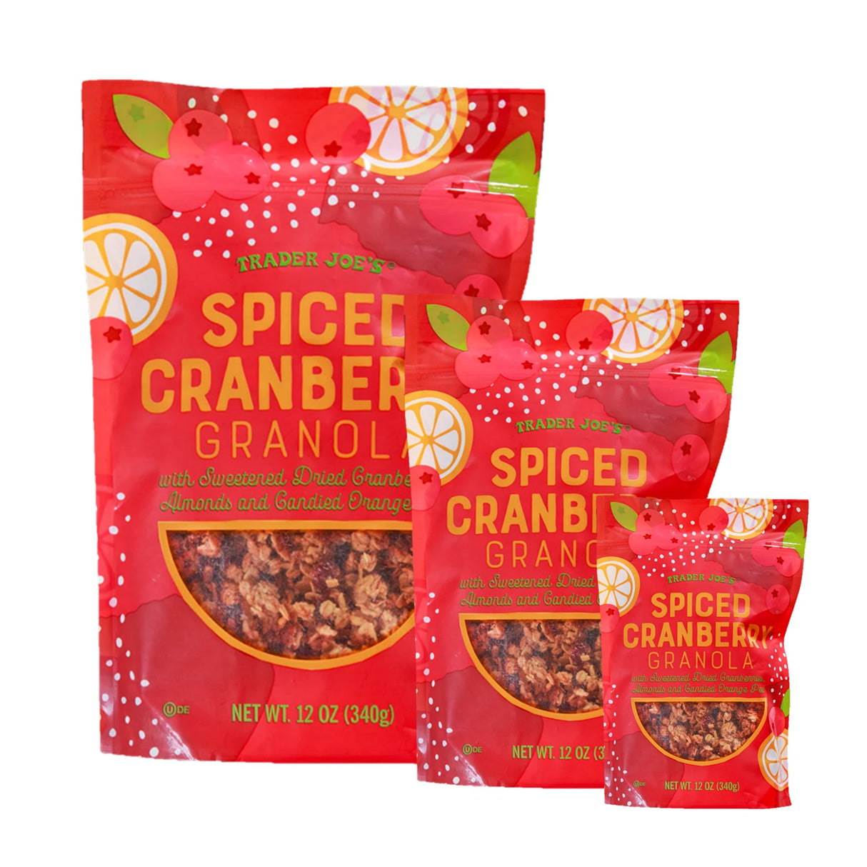 Spiced Cranberry Granola 12 Oz