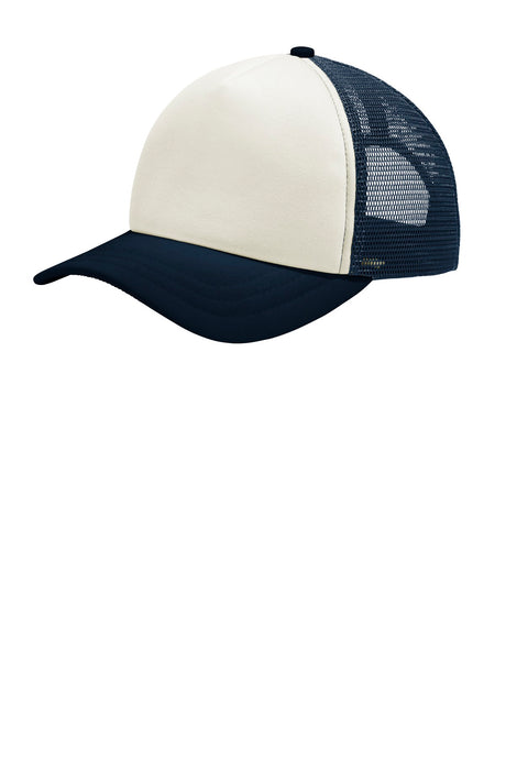 Port Authority ® 5-Panel Twill Foam Trucker Cap