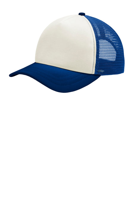 Port Authority ® 5-Panel Twill Foam Trucker Cap