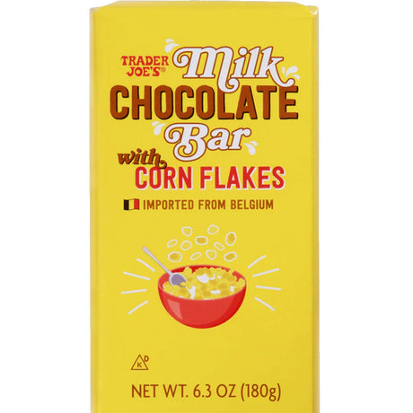 Trader Joe’s Milk Chocolate Bar/Corn Flakes 6.3 Oz