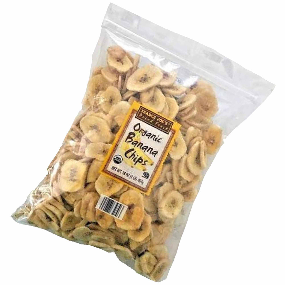 Trader Joe's Organic Banana Chips, 16 oz