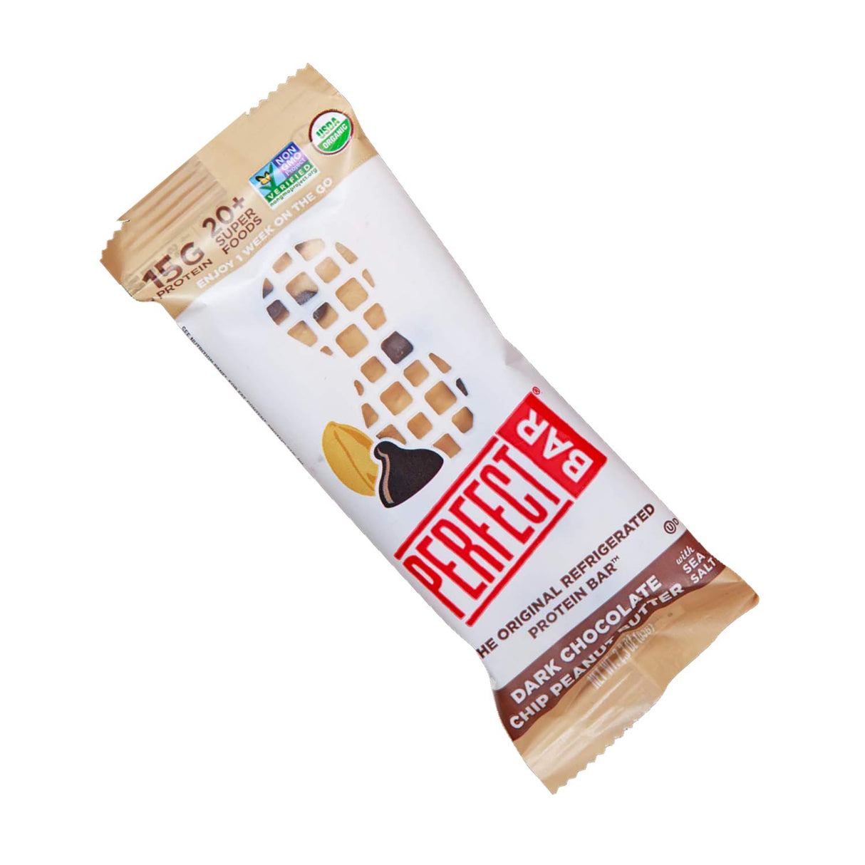 Perfect Bar® Dark Chocolate Chip Peanut Butter Protein Bar /2.3 Oz