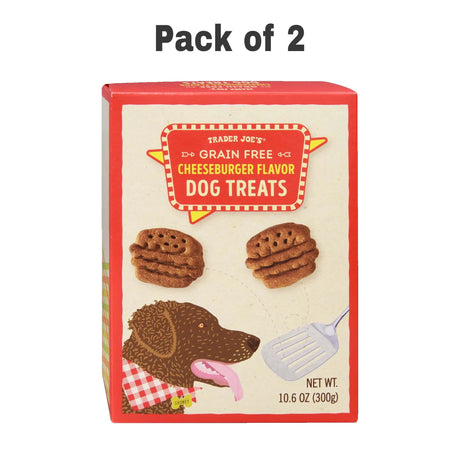 Traders Joe's Grain Free Cheeseburger Flavor Dog Treats