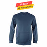 Fleece Pullover Sweatshirt - 10 Pack - 7.62oz/yd2  - 100% Polyester