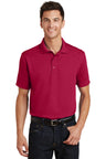 Port Authority® Poly-Charcoal Blend Pique Polo