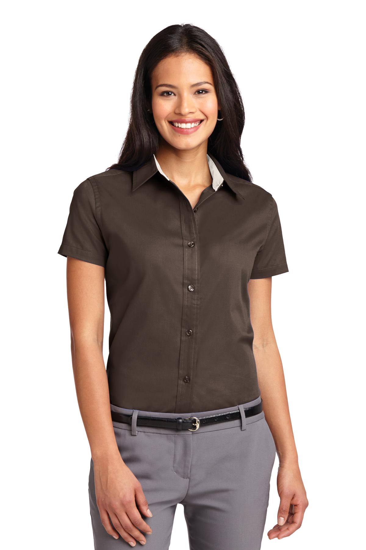 Port Authority® Women's Short Sleeve Easy Care  Shirt