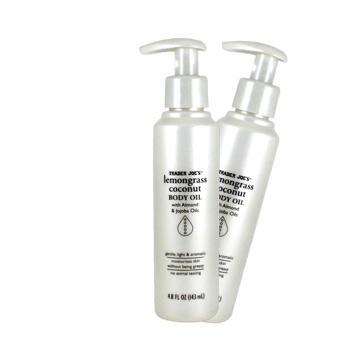 Traders Joe's Lemongrass Coconut Body Oil