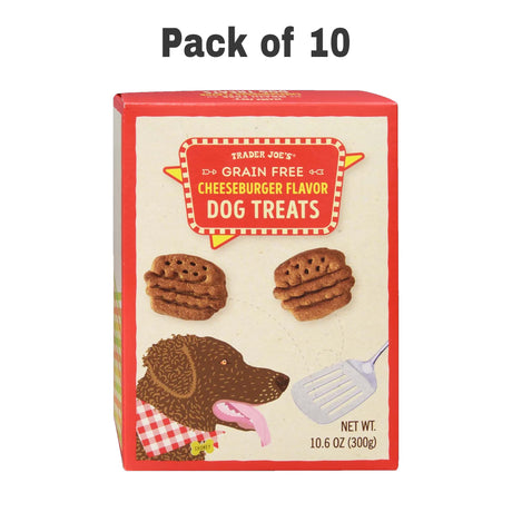 Traders Joe's Grain Free Cheeseburger Flavor Dog Treats