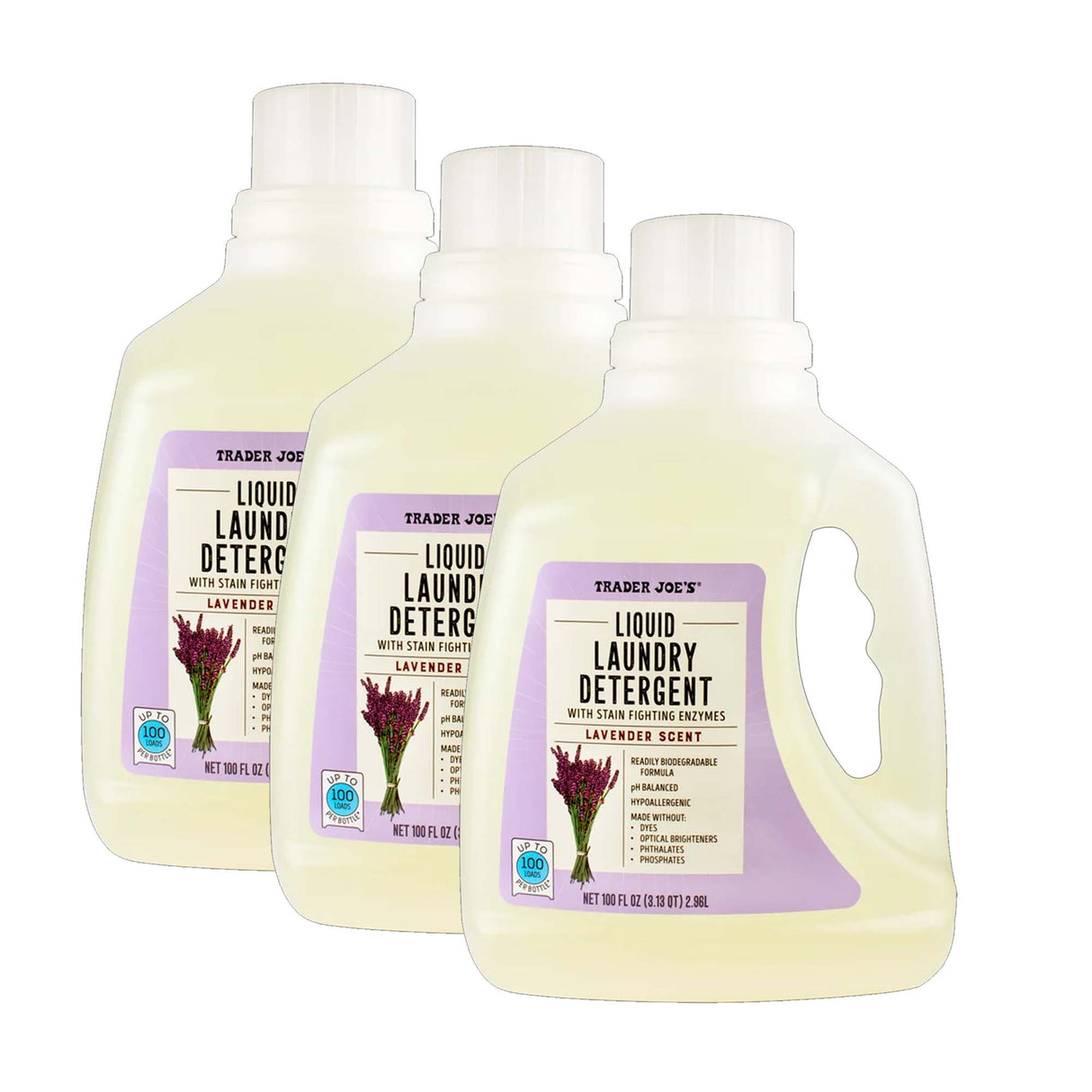 Traders Joe's Liquid Laundry Detergent Lavender Scent