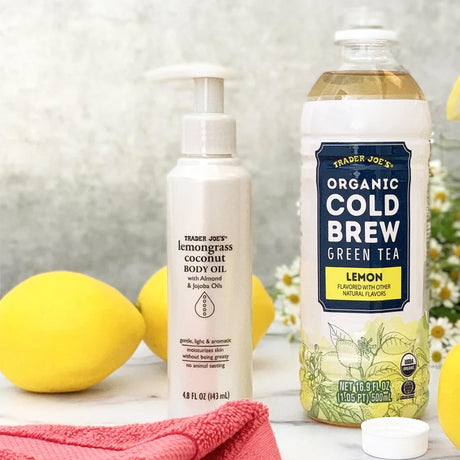 Traders Joe's Lemongrass Coconut Body Oil