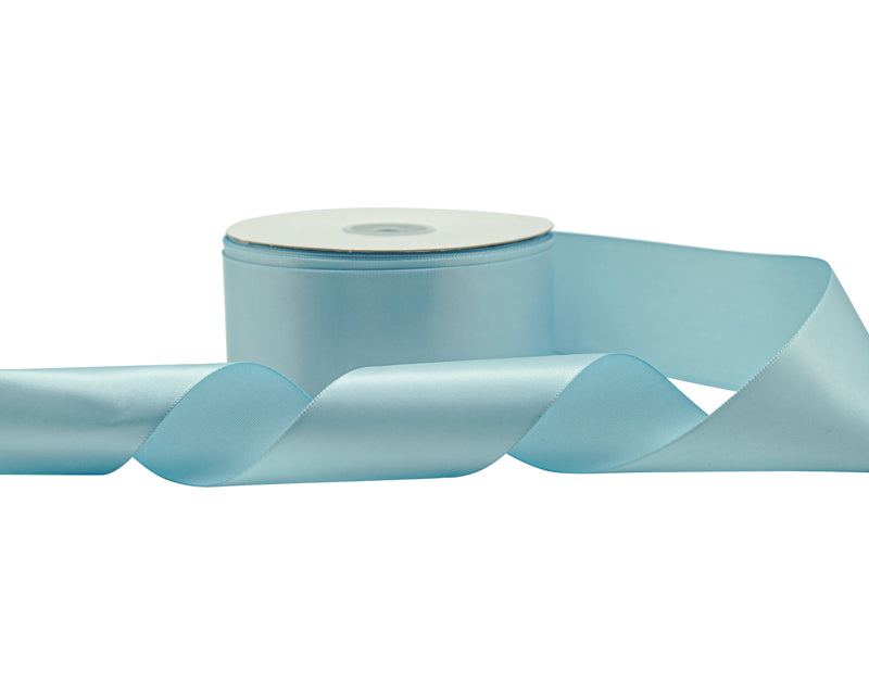 2" x 50 yards Blue Single Face Satin Gift Ribbon